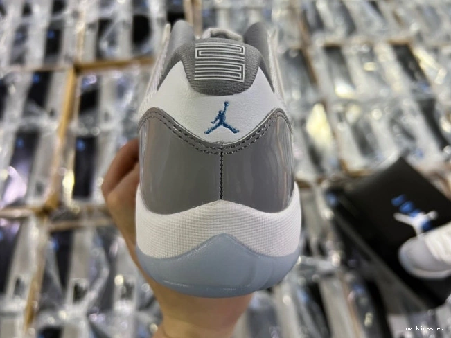 Rep Onekick Cement Low AV2187-140 Air Grey 11 Jordan 0821